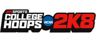 College Hoops 2K8 title screen for Playstation 2